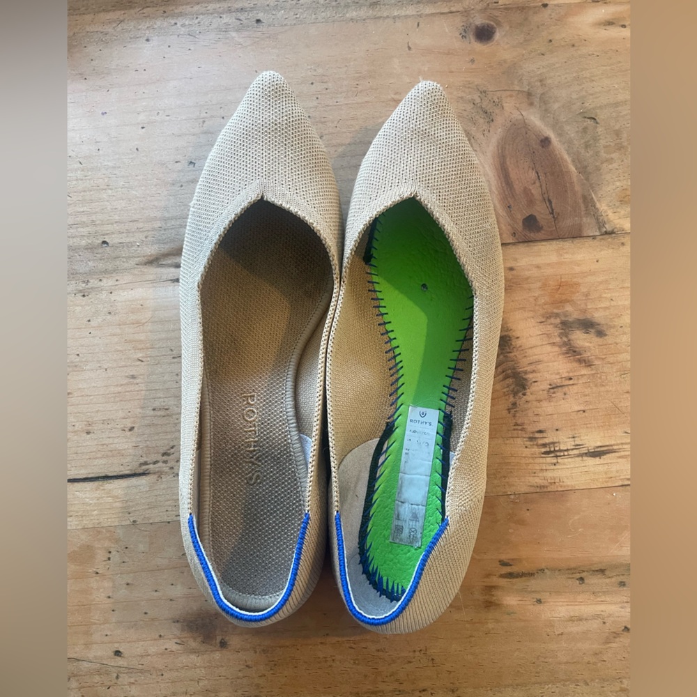 Rothy's pointed toe flats